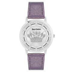 Juicy Couture Purple Plastic Dress Watch