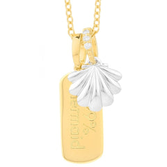 SECRECY Gold Silber Halskette