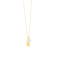 SECRECY Gold Silber Halskette