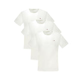 Tommy Hilfiger White Cotton Men's T-Shirt