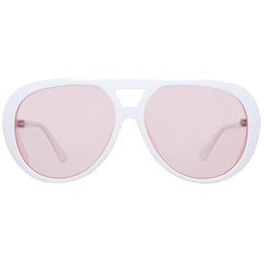Victoria's Secret White Plastic Sunglasses