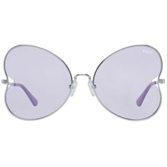 Victoria's Secret – Sonnenbrille aus silbernem Metall