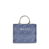 Marni Blue Nylon Shoulder Bag