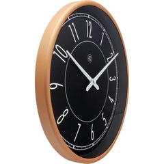 NEXTIME Schwarze Kunststoffuhr