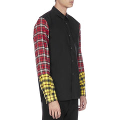 Comme Des Garçons Black Cotton Pattern Shirt