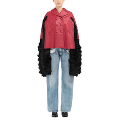 Maison Margiela Mehrfarbige Ledermäntel