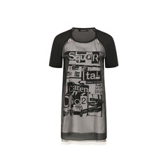 Dsquared² Black Silk Casual Dress