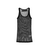 Dsquared² Tanktops aus schwarzer Baumwolle