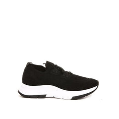 Gianvito Rossi Schwarze Stoff-Sneaker