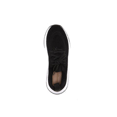 Gianvito Rossi Schwarze Stoff-Sneaker