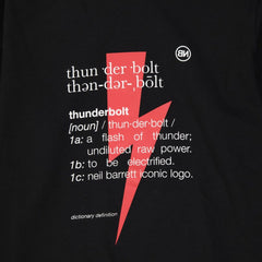 Neil Barrett Schwarzes Baumwoll-Sweatshirt
