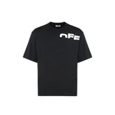 Off-White Black Cotton T-Shirt