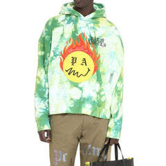 Palm Angels Zweifarbiges Baumwoll-Sweatshirt