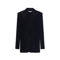 Stella McCartney Blazer aus schwarzer Viskose