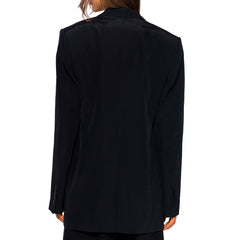 Stella McCartney Blazer aus schwarzer Viskose