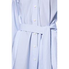 Stella McCartney blaues Baumwoll-Freizeitkleid