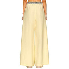 Stella McCartney Bicolor-Freizeithose aus Wolle