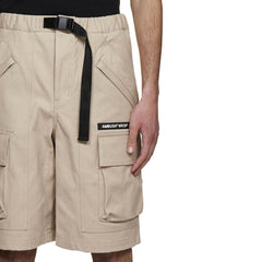 Ambush Beige Baumwoll-Bermudashorts