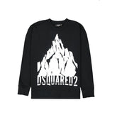Dsquared² Schwarzes Baumwoll-Sweatshirt