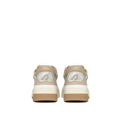 Autry White Leather Sneakers
