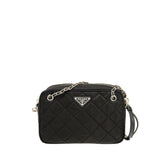 Prada Zwarte Nylon Crossbodytas