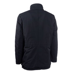 Dolce & Gabbana Black Polyester Coat