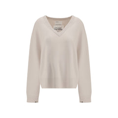 Extreme Cashmere Weißer Kaschmirpullover