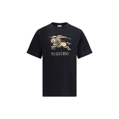 Burberry Black Cotton T-Shirt