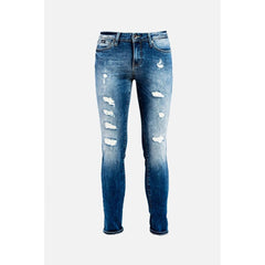 Gas Blue Cotton Jeans Denim