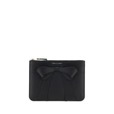 Comme Des Garçons Black Calf Leather Bos Taurus Wallet