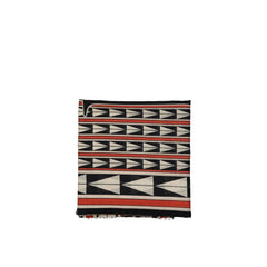 Lanvin Black Wool Foulard