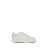 Valentino Garavani Weiße Kalbsleder Bos Taurus Low Top Sneakers