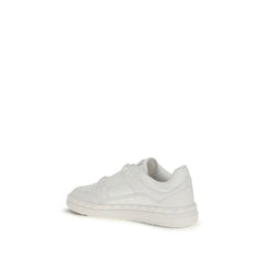 Valentino Garavani Weiße Kalbsleder Bos Taurus Low Top Sneakers