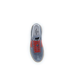 Valentino Garavani Multicolor Calf Leather Bos Taurus Low Top Sneakers