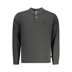 Pepe Jeans Black Cotton Men Polo Shirt