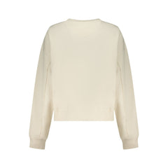 Guess Jeans Weißes Baumwoll-Damen-Sweatshirt