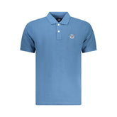 North Sails Blue Cotton Men Polo Shirt
