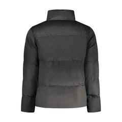 Rifle Schwarze Herrenjacke aus Polyester