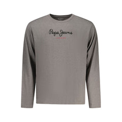 Pepe Jeans Grigio Baumwoll-Herren-T-Shirt