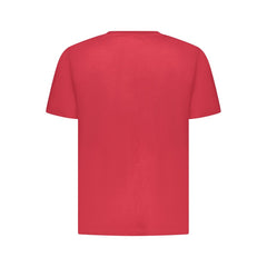 Pepe Jeans Red Cotton Men T-Shirt