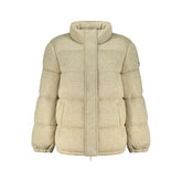 Guess Jeans Beige Polyester Coat