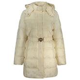 Guess Jeans Beige Poliammide Women's Jacket