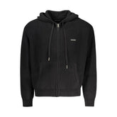 Guess Jeans Black Organic Cotton Men's Cardigan
