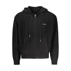 Guess Jeans Black Organic Cotton Men's Cardigan