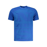 North Sails Blue Cotton Men T-Shirt