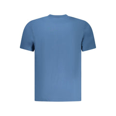 North Sails Blaues Baumwoll-T-Shirt für Herren