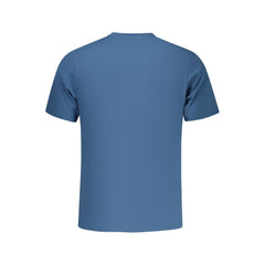 North Sails Blaues Baumwoll-T-Shirt für Herren