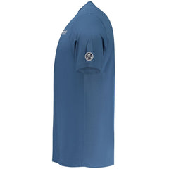 North Sails Blaues Baumwoll-T-Shirt für Herren
