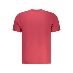 North Sails Rosso Baumwoll-Herren-T-Shirt