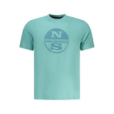 North Sails Azzurro Cotton Men T-Shirt